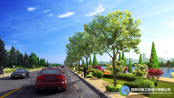 陜西園林綠化-道路綠化設(shè)計(jì)方案